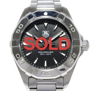 TAG Heuer Aquaracer WAY Silver Women's Wrist Watch 528-071425